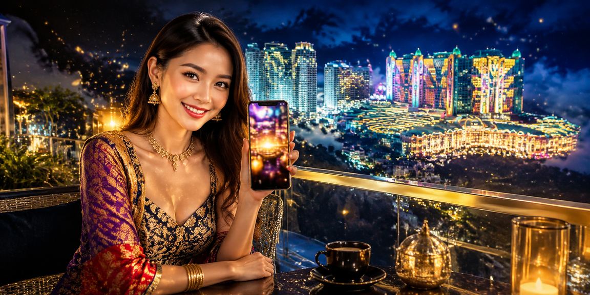 Malaysian-style mobile casino ambiance from Genting Highlands with a premium gaming atmosphere